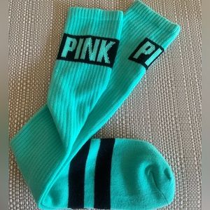 Pink by Victoria's Secret athletic sock New with no tags.